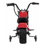 Elektrická motorka Chopper Warrior - červená